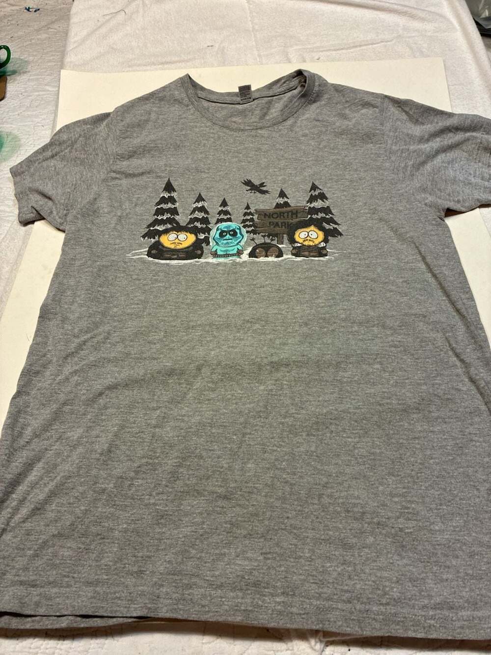 Pampling South Park Game Of Thrones Mashup 'North Park' Graphic T-Shirt
